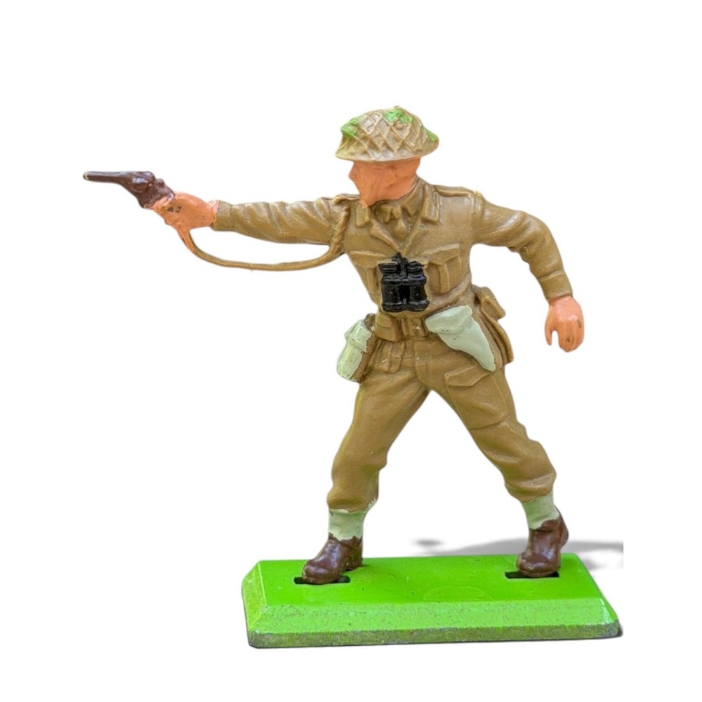 Britains Deetail Mortar Team British WWII Infantry Toy Soldiers Metal Base Lot 3 - Picture 4 of 16